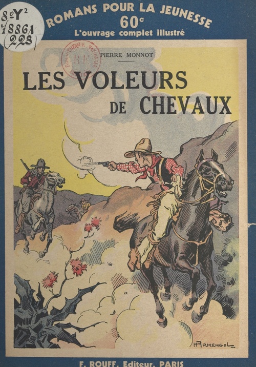 Couverture ebook de Les voleurs de chevaux, de Pierre Monnot