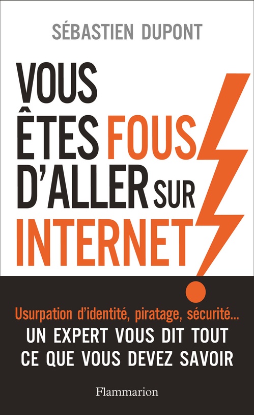 Couverture ebook de Vous êtes fous d'aller sur Internet !, de Sébastien Dupont