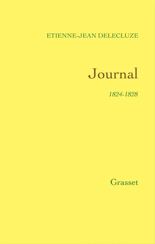Couverture ebook de Journal de Delécluze 1824-1828, de Etienne-jean Delécluze