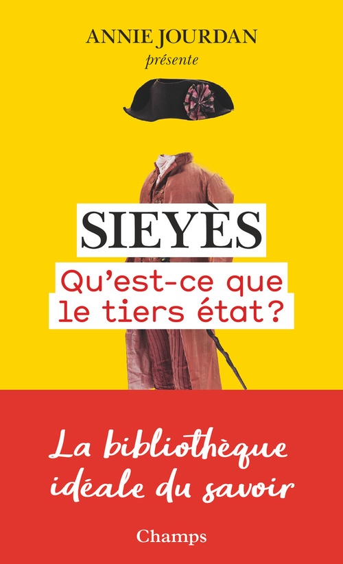 Couverture ebook de Qu'est-ce que le Tiers-État?, de Emmanuel-Joseph Sieyès