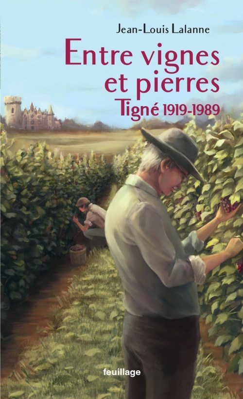ebook cover of Entre vignes et pierres, by Lalanne Jean-Louis