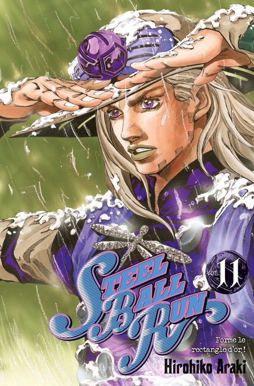 ebook cover of Jojo's - Steel Ball Run T11, by Hirohiko Araki