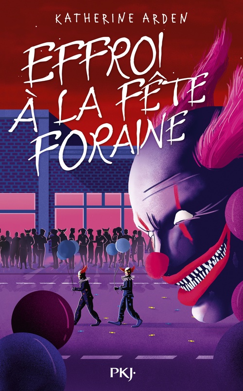 Couverture ebook de Effroi à la fête foraine, de Katherine Arden