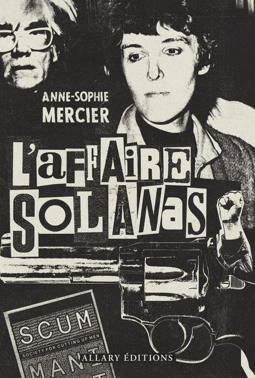 Couverture ebook de L'affaire Solanas, de Anne-Sophie Mercier