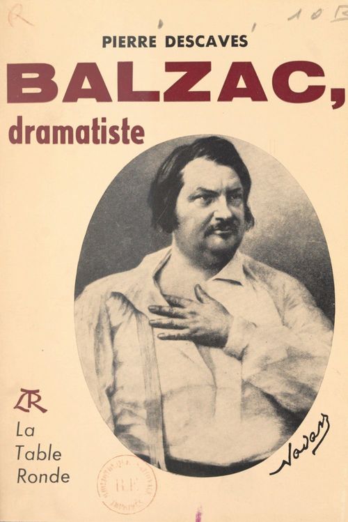 Couverture ebook de Balzac, de Pierre Descaves
