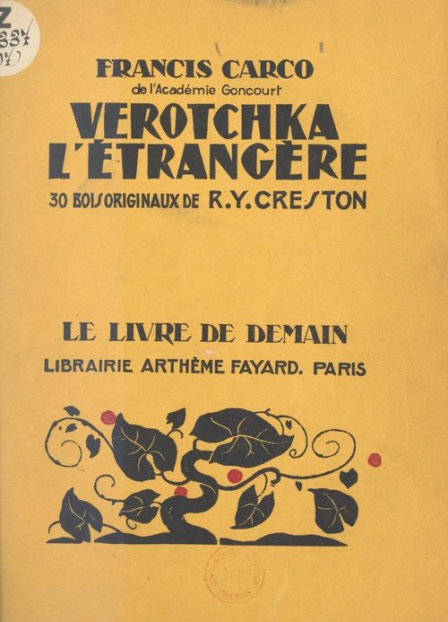 ebook cover of Verotchka l'étrangère, by Francis Carco