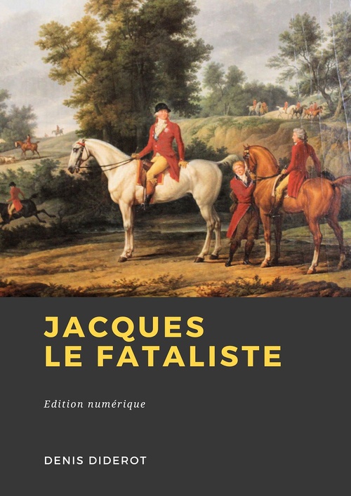 Couverture ebook de Jacques le fataliste, de Denis Diderot