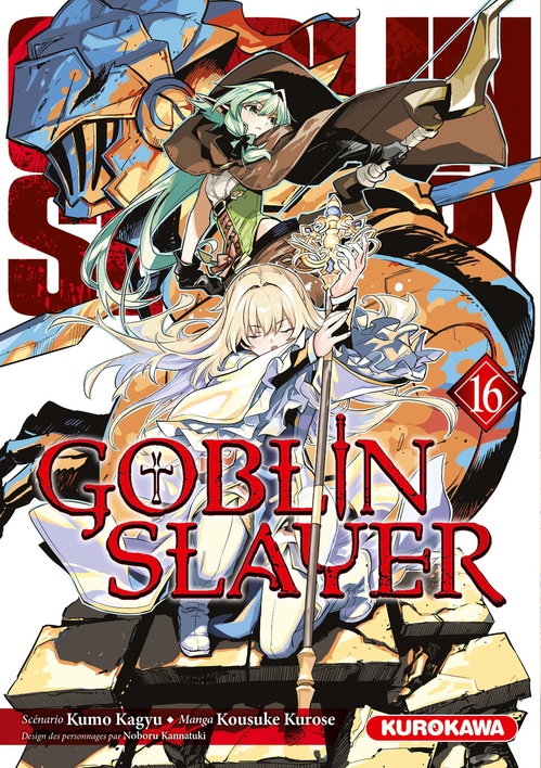 Couverture ebook de Goblin Slayer - Tome 16, de Kumo Kagyu, Kousuke Kurose