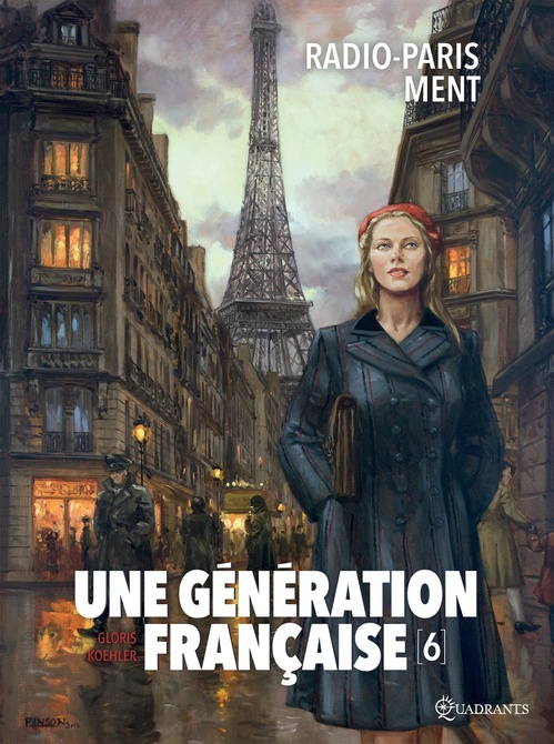 Couverture ebook de Une génération française T06 - Radio-Paris ment, de Thierry Gloris