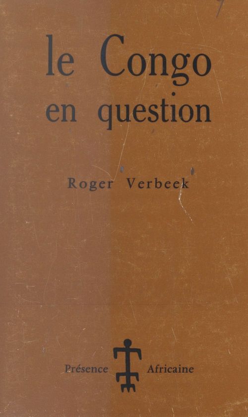 Couverture ebook de Le Congo en question, de Roger Verbeek
