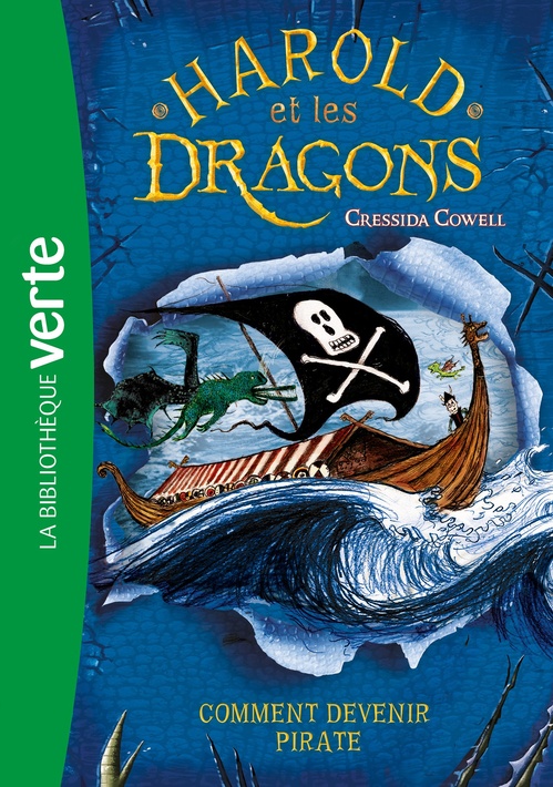ebook cover of Harold et les dragons 02 - Comment devenir pirate, by Cressida Cowell