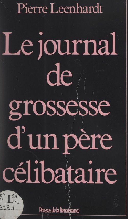 Couverture ebook de Le journal de grossesse d'un père célibataire, de Pierre Leenhardt