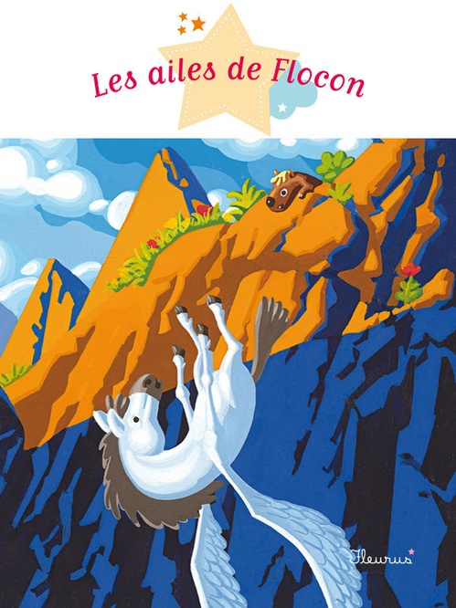 Couverture ebook de Les ailes de Flocon, de Agnès Laroche