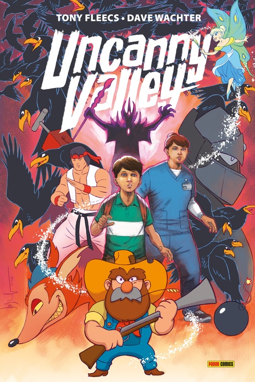 Couverture ebook de Uncanny Valley, de Tony Fleecs
