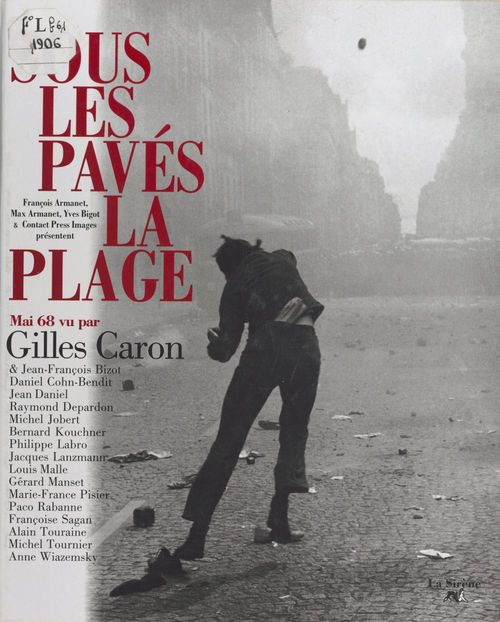 Couverture ebook de Sous les pavés la plage : mai 68, de Caron