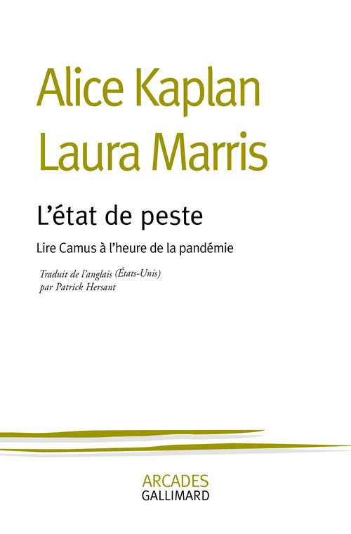 ebook cover of L´état de peste. Lire Camus à l´heure de la pandémie, by Alice Kaplan, Laura Marris