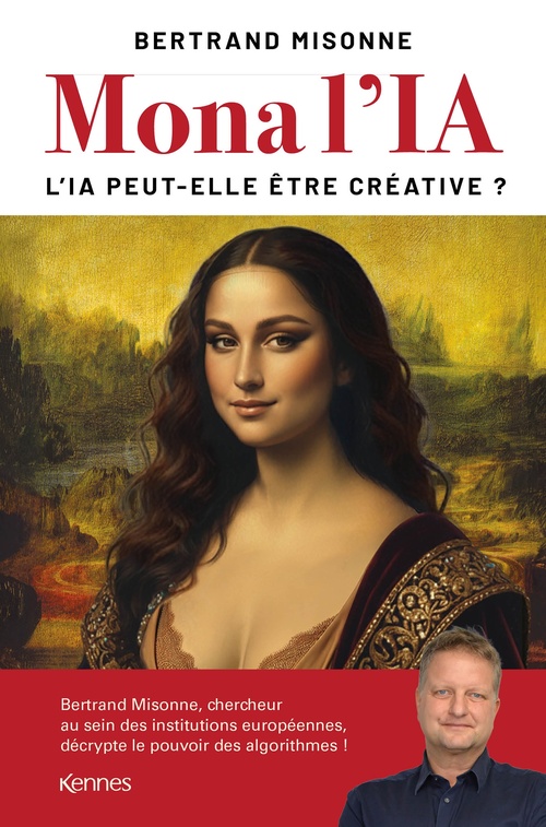 ebook cover of Mona l'IA, by Bertrand Misonne
