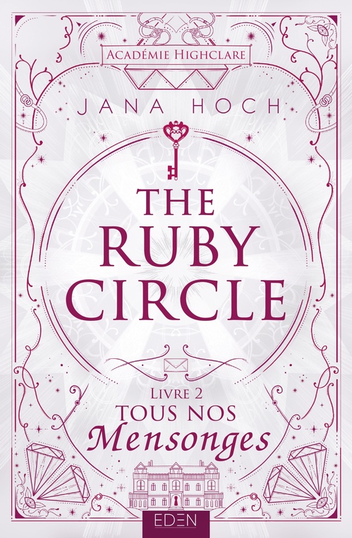 Couverture ebook de Ruby Circle T2, de Jana Hoch