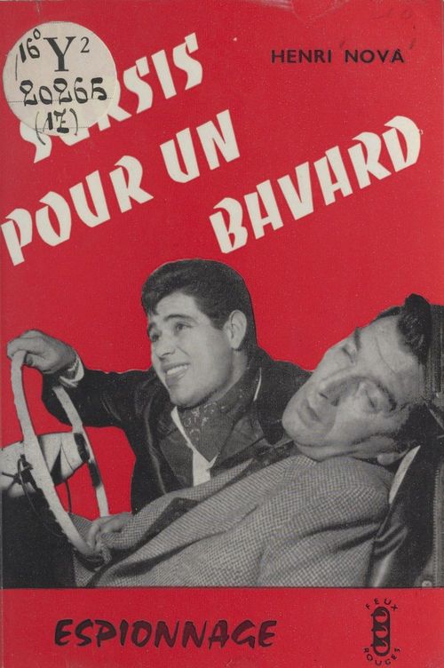 Couverture ebook de Sursis pour un bavard, de Henri Nova