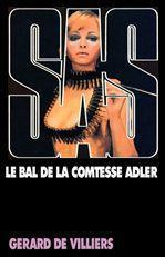 Couverture ebook de SAS 21 Le bal de la Comtesse Adler, de Gérard de Villiers