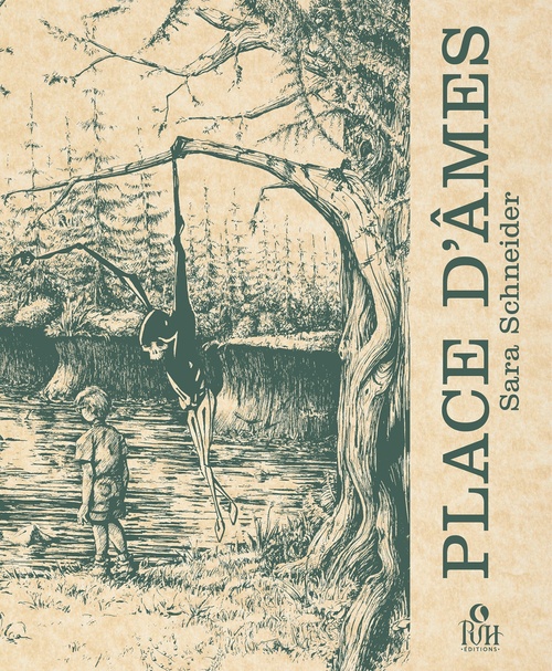 Couverture ebook de Place d'Âmes, de Sara Schneider