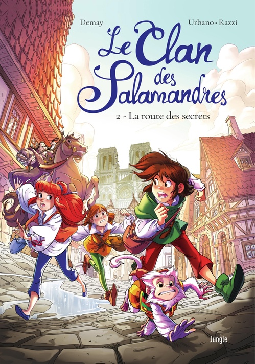 ebook cover of Le Clan des Salamandres - Tome 2 - Les voleurs de rêves, by Virginie Demay