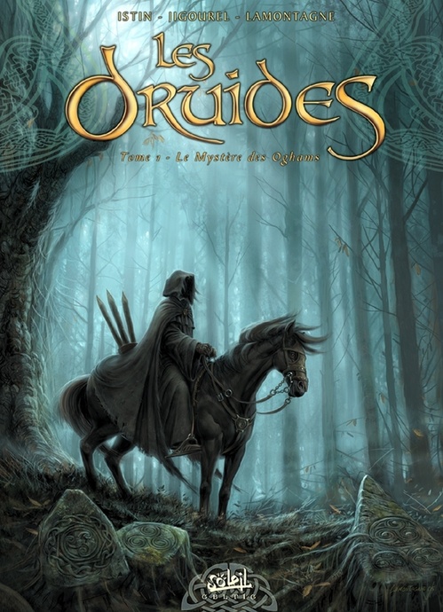 Couverture ebook de Les Druides T01 - Les mystères des Oghams, de Jean-Luc Istin