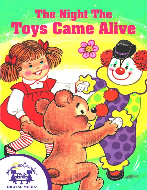 Couverture ebook de The Night The Toys Came Alive, de Cass Hollander