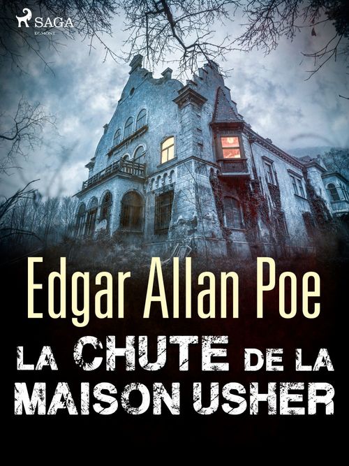 Couverture ebook de La Chute de la maison Usher, de Edgar Allan Poe