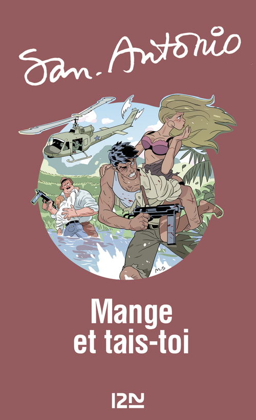 Couverture ebook de Mange et tais-toi !, de San-Antonio