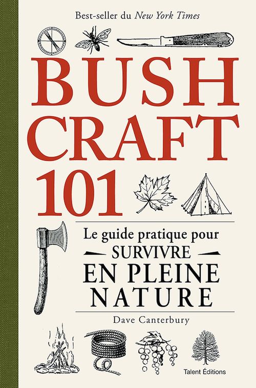Couverture ebook de Bushcraft 101, de Canterbury Dave