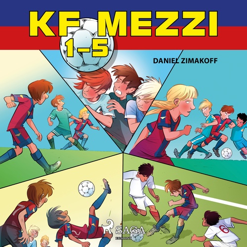 audiobook cover of KF Mezzi 1-5, by Daniel Zimakoff