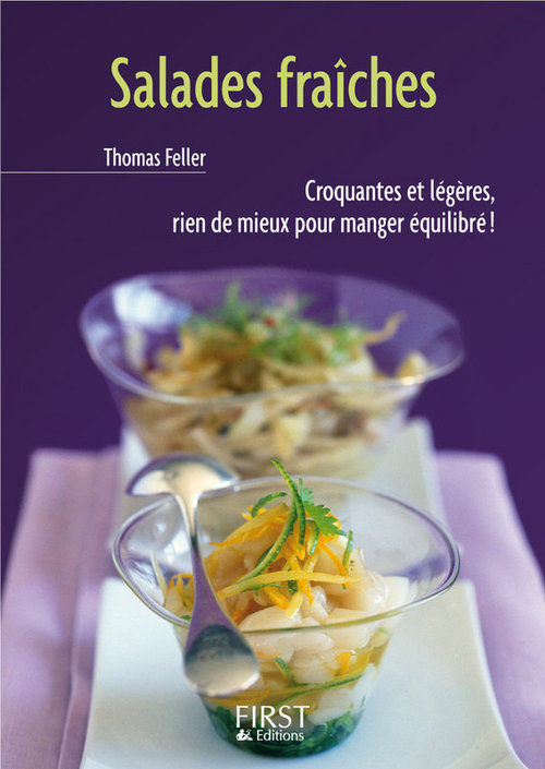 Couverture ebook de Le petit livre de salades fraîches, de Thomas Feller