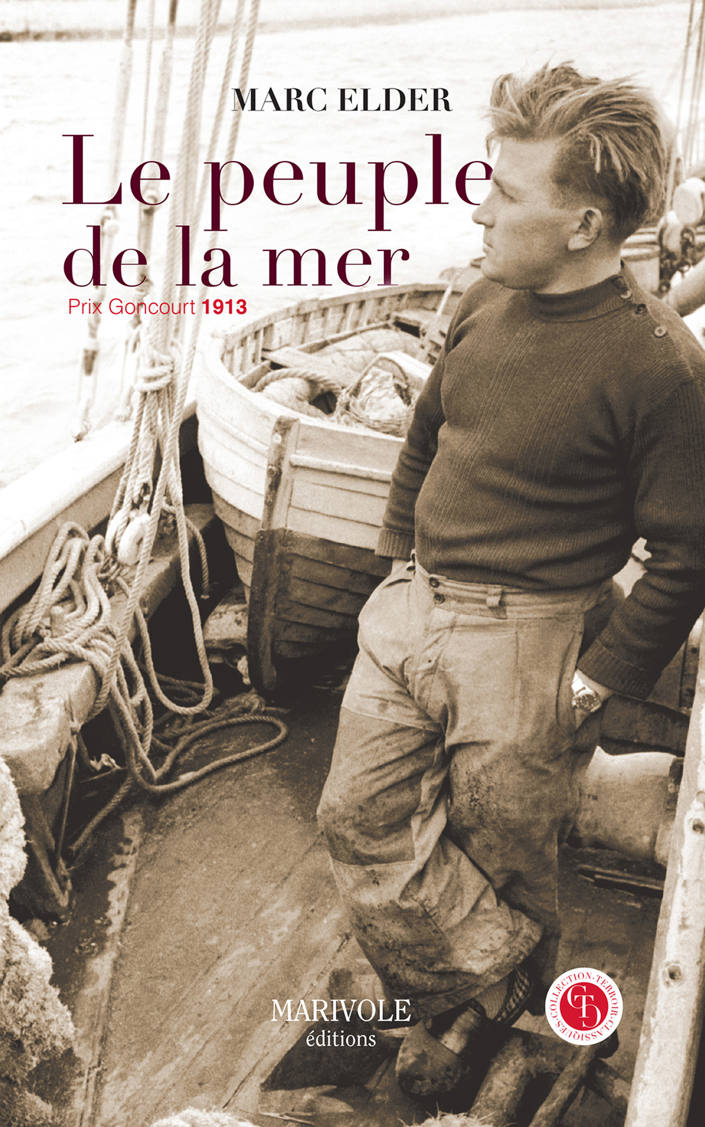 Couverture ebook de Le Peuple de la mer, de Marc Elder