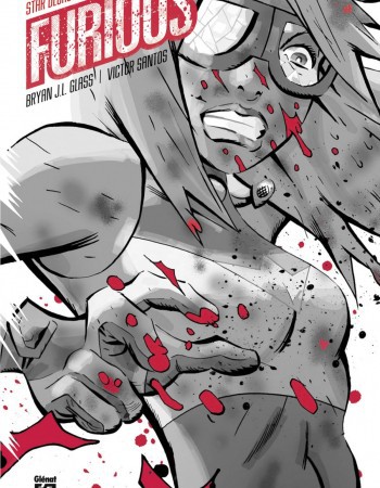 ebook cover of Furious, by Bryan J. L. Glass, Victor Santos