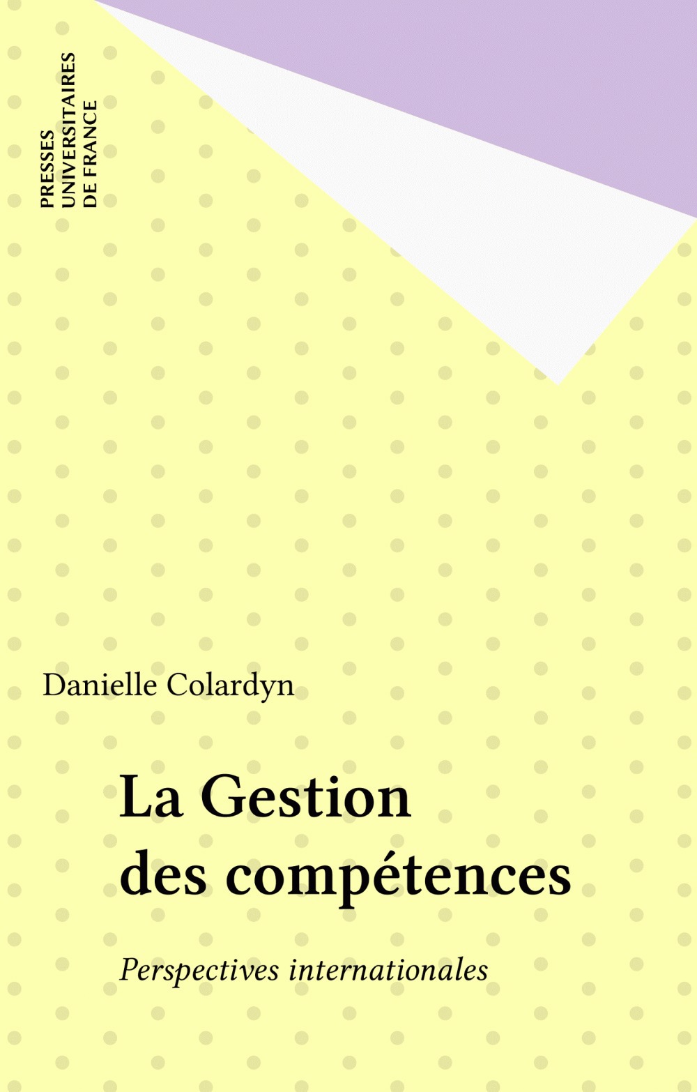 Couverture ebook de La Gestion des compétences, de Danielle Colardyn