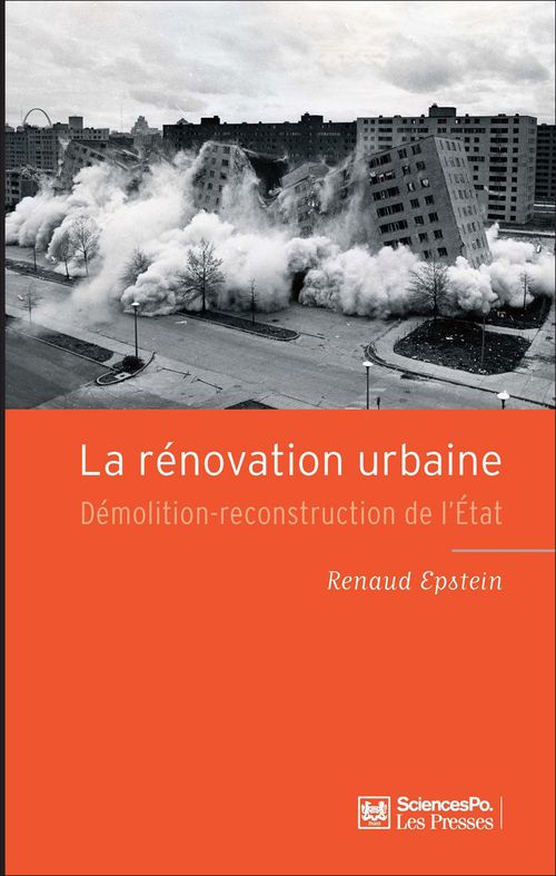 Couverture ebook de La rénovation urbaine, de Renaud Epstein