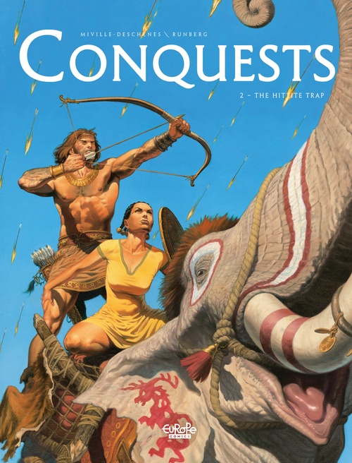 ebook cover of Conquests - Volume 2 - The Hittite Trap, by François Miville-deschênes, Sylvain Runberg