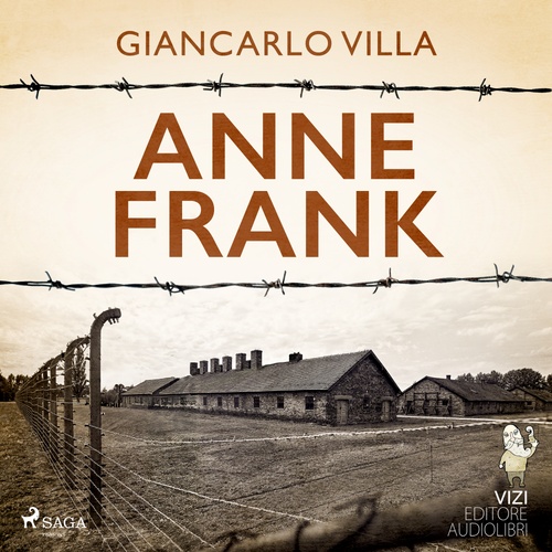 audiobook cover of Anne Frank, by Giancarlo Villa