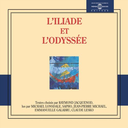 audiobook cover of L'Iliade et l'Odyssée, by Homère