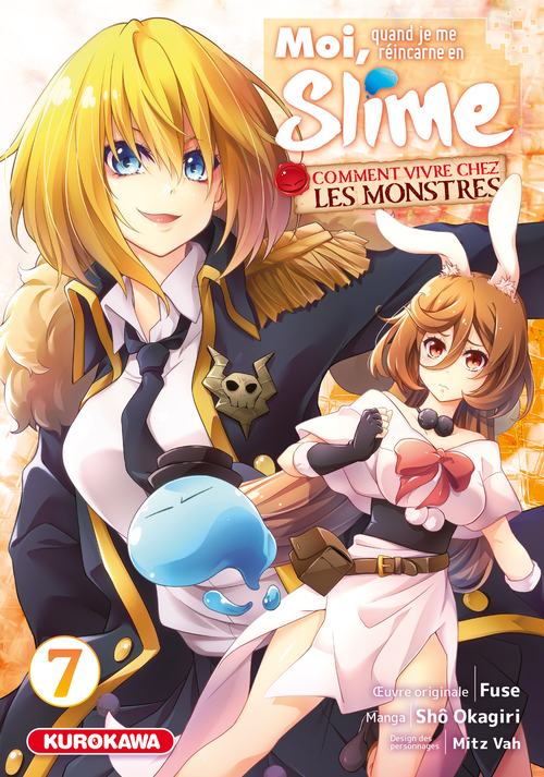 ebook cover of Moi, quand je me réincarne en slime - Comment vivre chez les monstres - Tome 7, by Fuse, Shou Okagiri, Mitz Vah