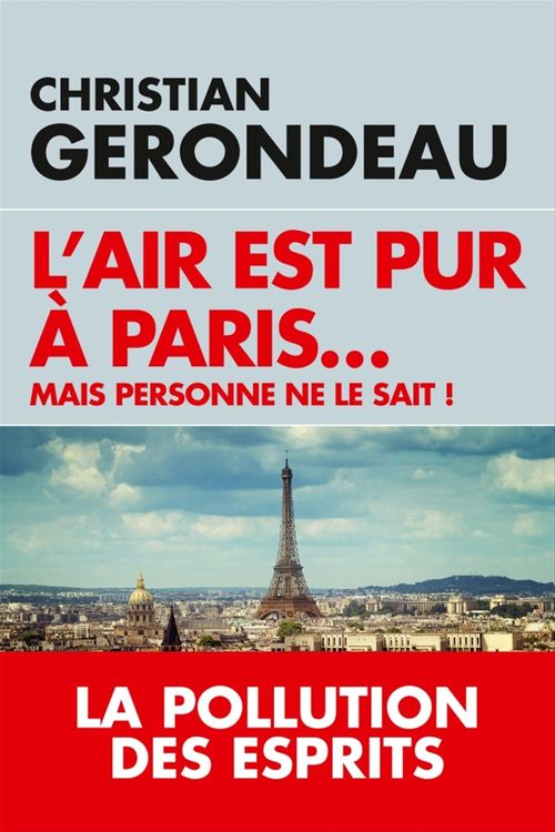 Couverture ebook de L'air est pur à Paris, de Christian Gerondeau