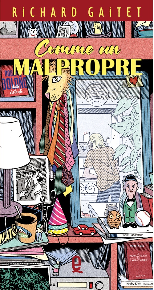 Couverture ebook de Comme un malpropre, de Richard GAITET