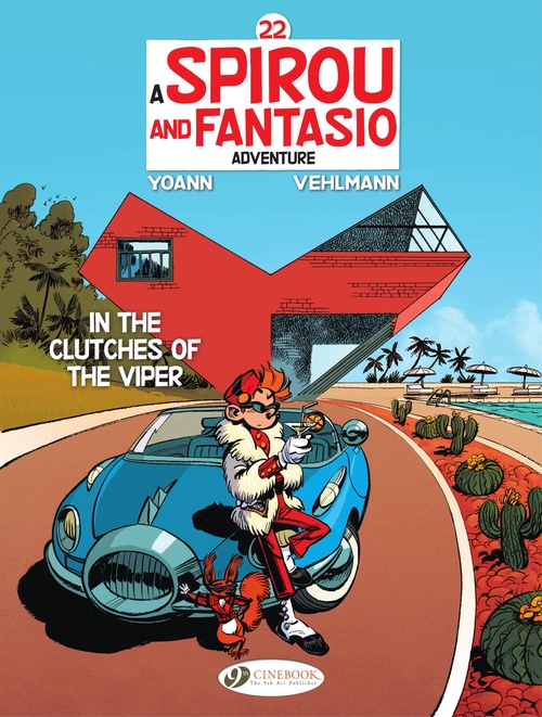 Couverture ebook de Spirou & Fantasio - Vol. 22 - In the Clutches of the Viper, de Fabien Vehlmann