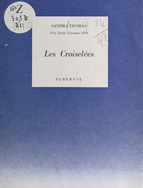 Couverture ebook de Les croiselées, de Sandra Thomas
