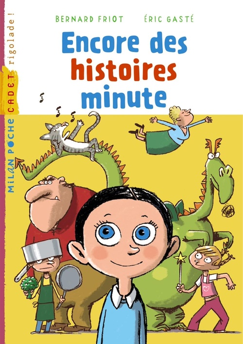 Couverture ebook de Encore des histoires minute - NE, de Bernard Friot