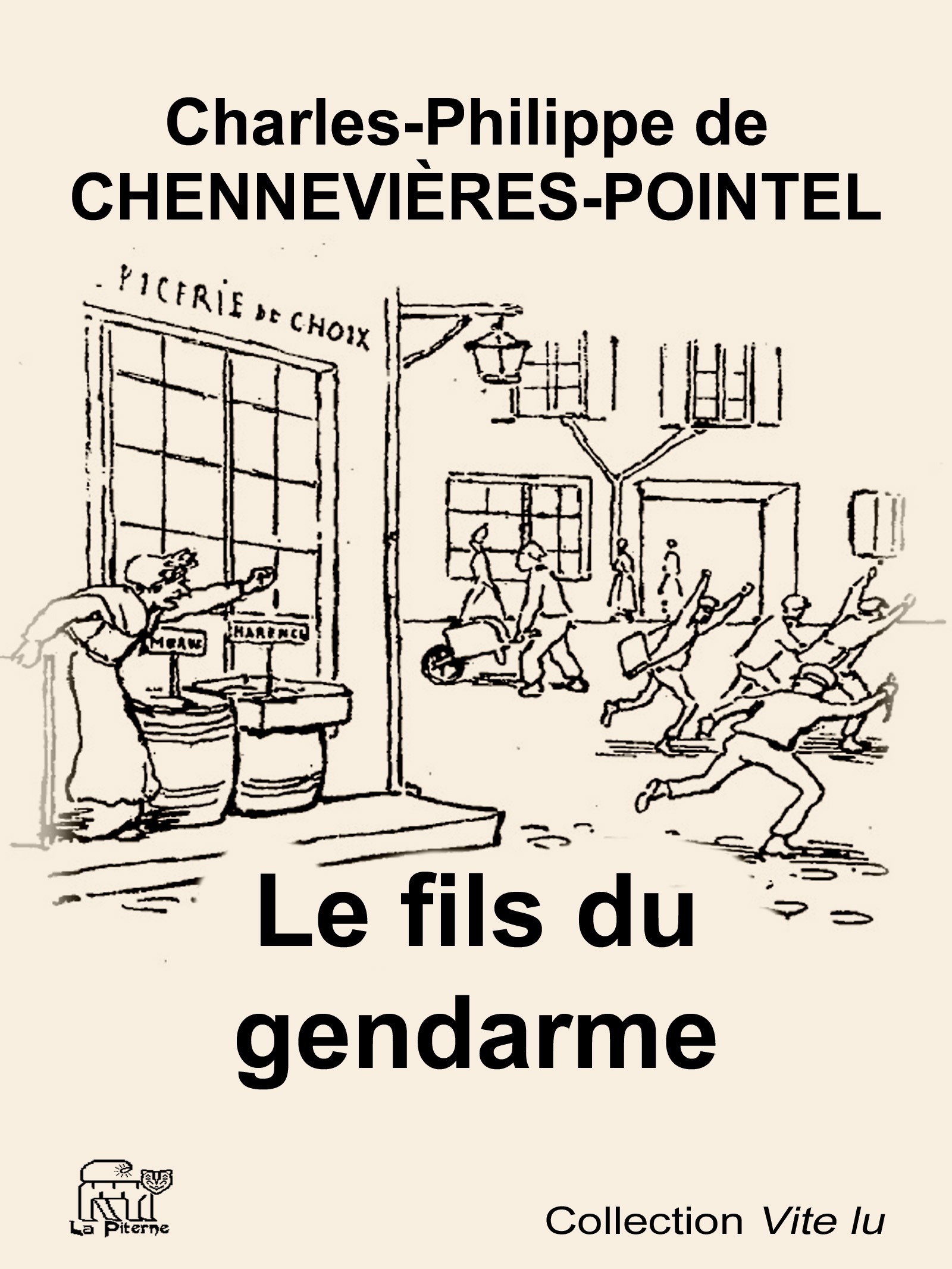Couverture ebook de Le fils du gendarme, de De Chennevieres-Pointel Charles, De Chennevieres-Pointel Charles-Philippe