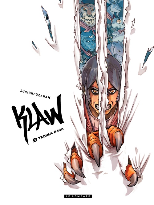 Couverture ebook de Klaw - Tome 2 - Tabula Rasa, de Ozanam, Joël Jurion
