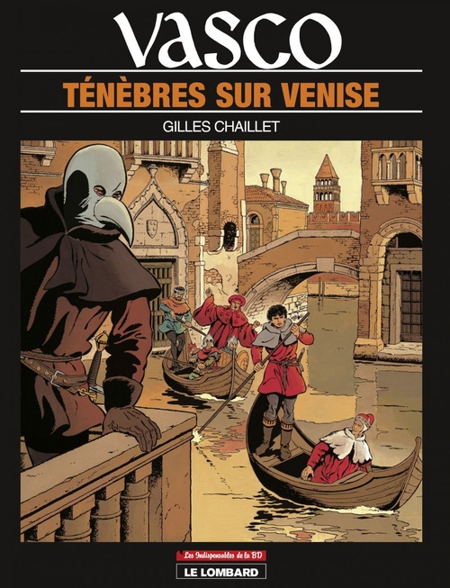 Couverture ebook de Vasco - Tome 6 - Ténèbres sur Venise, de Chaillet