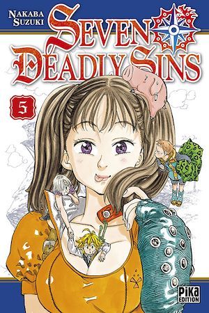 Couverture ebook de Seven Deadly Sins T05, de Nakaba Suzuki